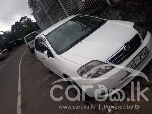 TOYOTA COROLLA 121 2002