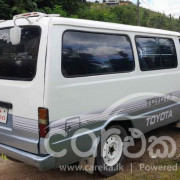 TOYOTA HIACE LH20 1981