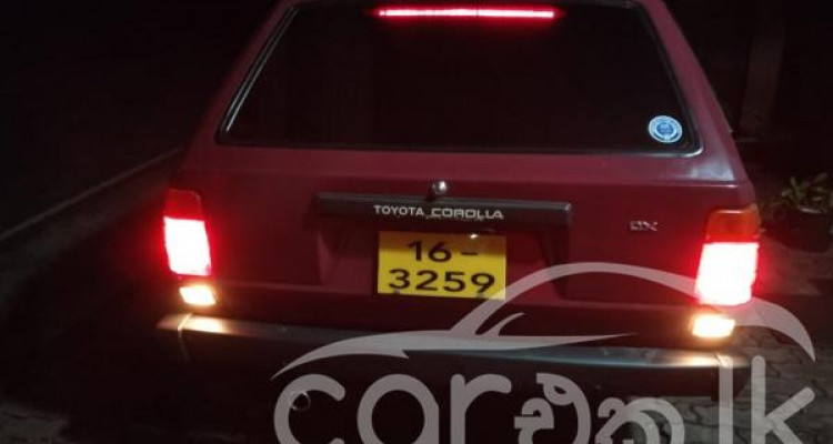 TOYOTA COROLLA KE72 1986