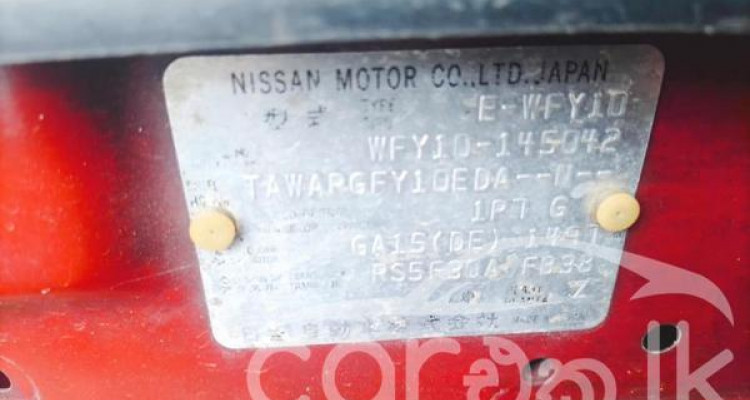 NISSAN WINGROAD 1997