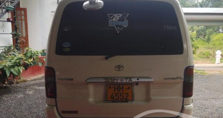 TOYOTA HIACE 1998