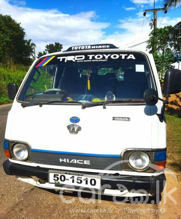 TOYOTA HIACE LH20 1980