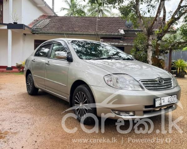 TOYOTA COROLLA 121 2002