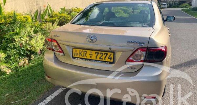 TOYOTA COROLLA 141 2011