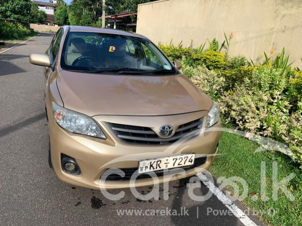 TOYOTA COROLLA 141 2011